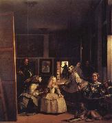 Diego Velazquez Las Meninas.Die Hoffraulein oil painting artist